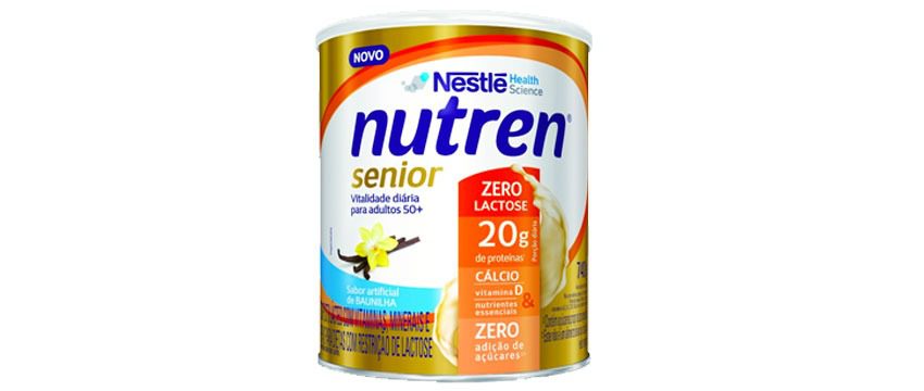 Featured image for “Nutren Senior ganha versão zero lactose Baunilha”