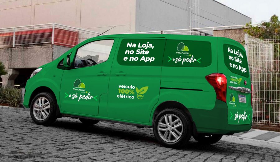 Featured image for “Supermercado adota veículo sustentável para entregas”