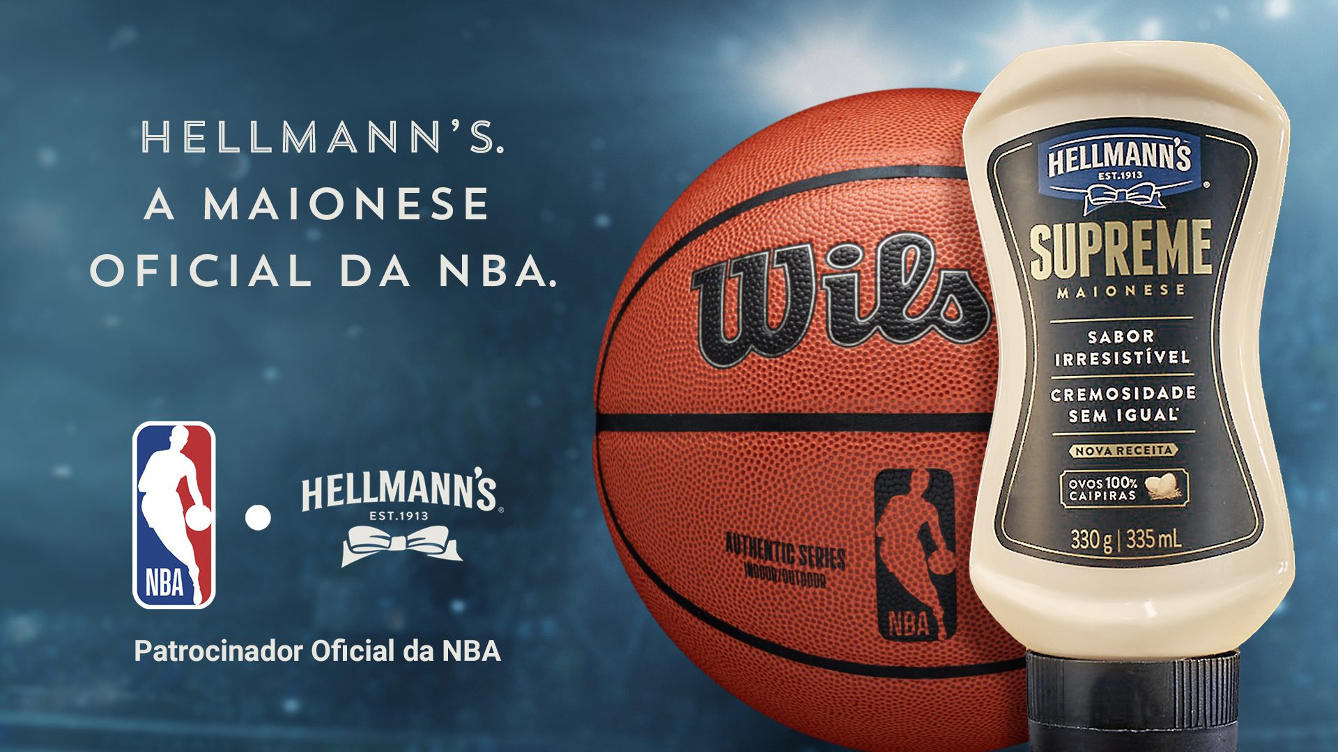 Featured image for “Hellmann’s é a marca oficial da NBA no Brasil”