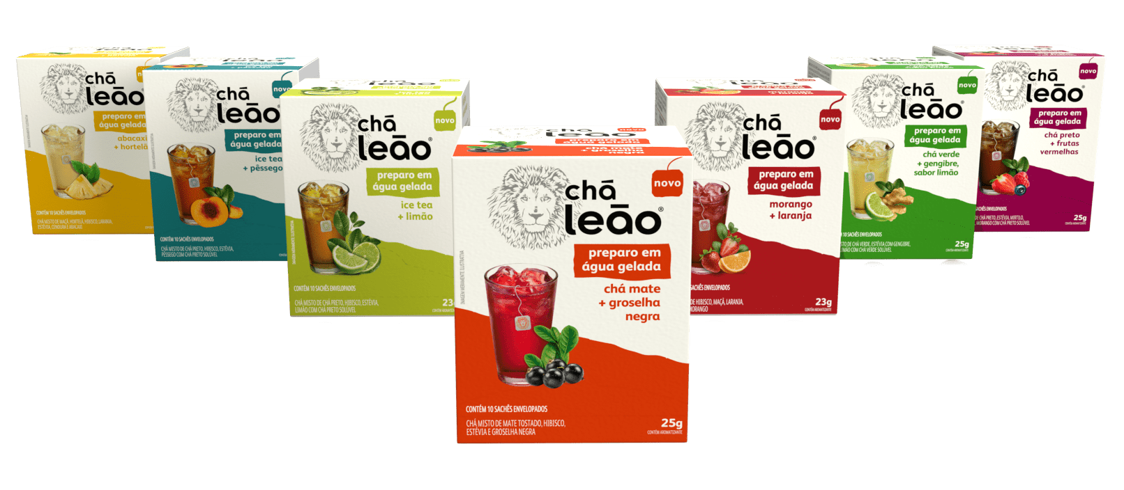 Featured image for “Leão Alimentos e Bebidas aposta em novos sabores para a linha de chás gelados por infusão”