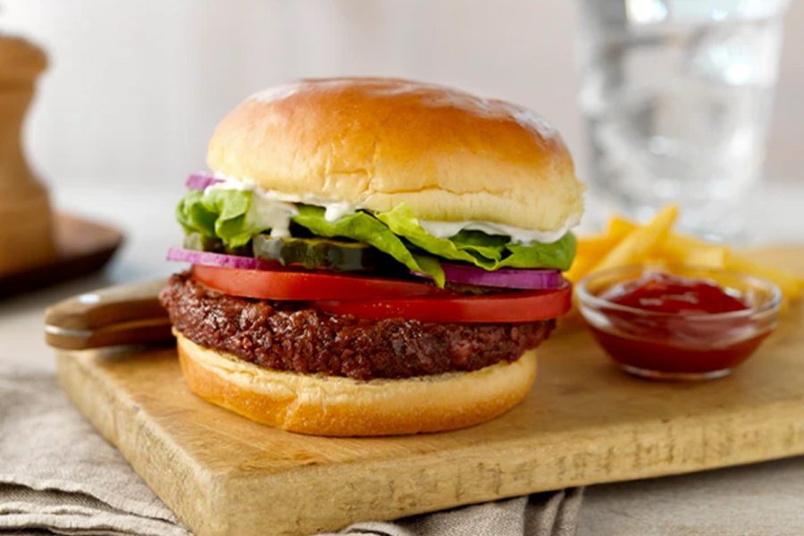 Featured image for “Kellogg e Sodexo vão produzir hambúrguer vegano”