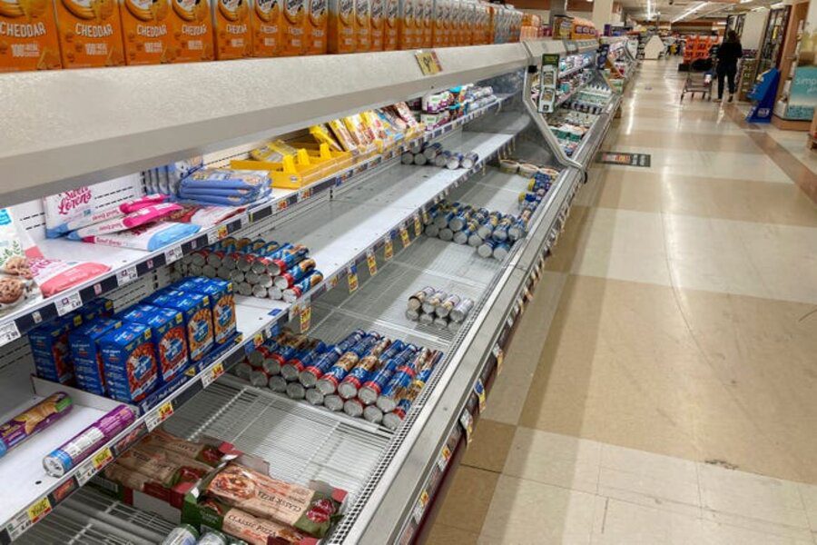 Featured image for “Inflação dos EUA atingiu 7% em dezembro, nível mais alto em 4 décadas e há escassez nos supermercados”