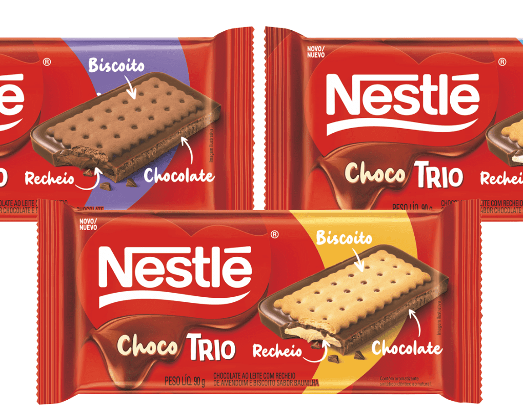 Featured image for “Nestlé apresenta Choco Trio, a maior inovação em barra de chocolate dos últimos tempos”