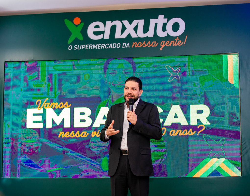 Featured image for “Enxuto Supermercados comemora 60 anos e promove uma série de ações”