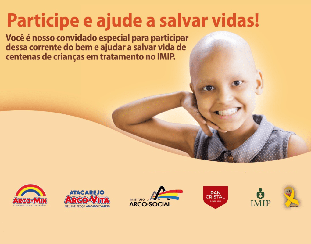 Featured image for “Pão Solidário Arco-Mix irá apoiar na reforma da oncologia pediátrica do IMIP”