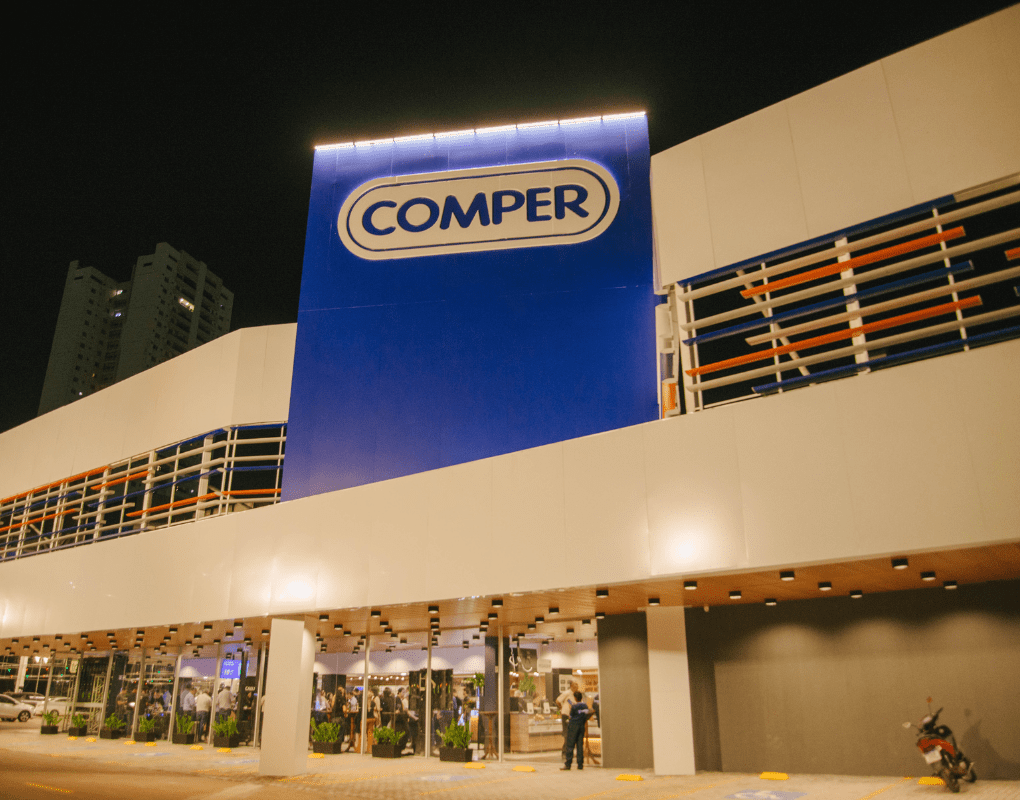 Featured image for “De “Comercial Pereira” para “Comper”, os 51 anos da rede”