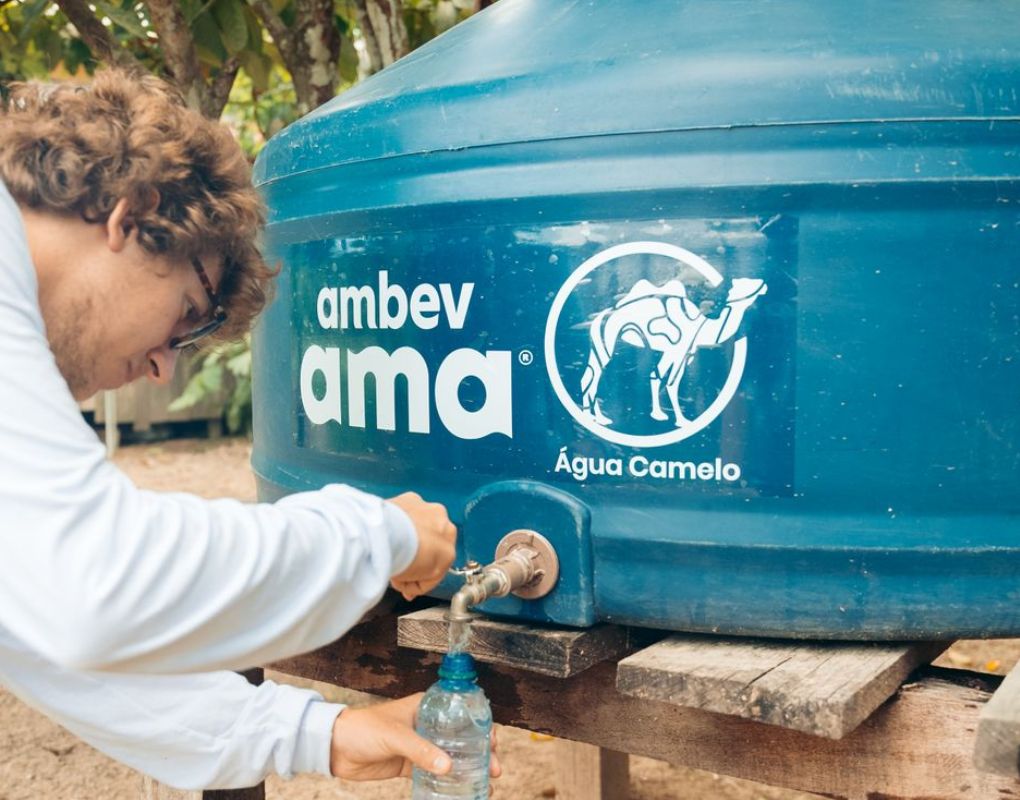 Featured image for “AMA, produto social da Ambev, leva água potável a 1 milhão de brasileiros”