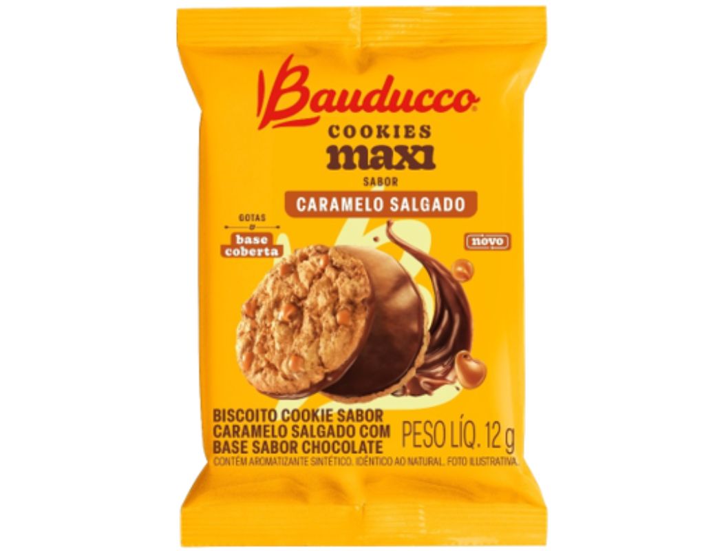 Featured image for “Bauducco lança oficialmente o Cookies Maxi Caramelo Salgado”