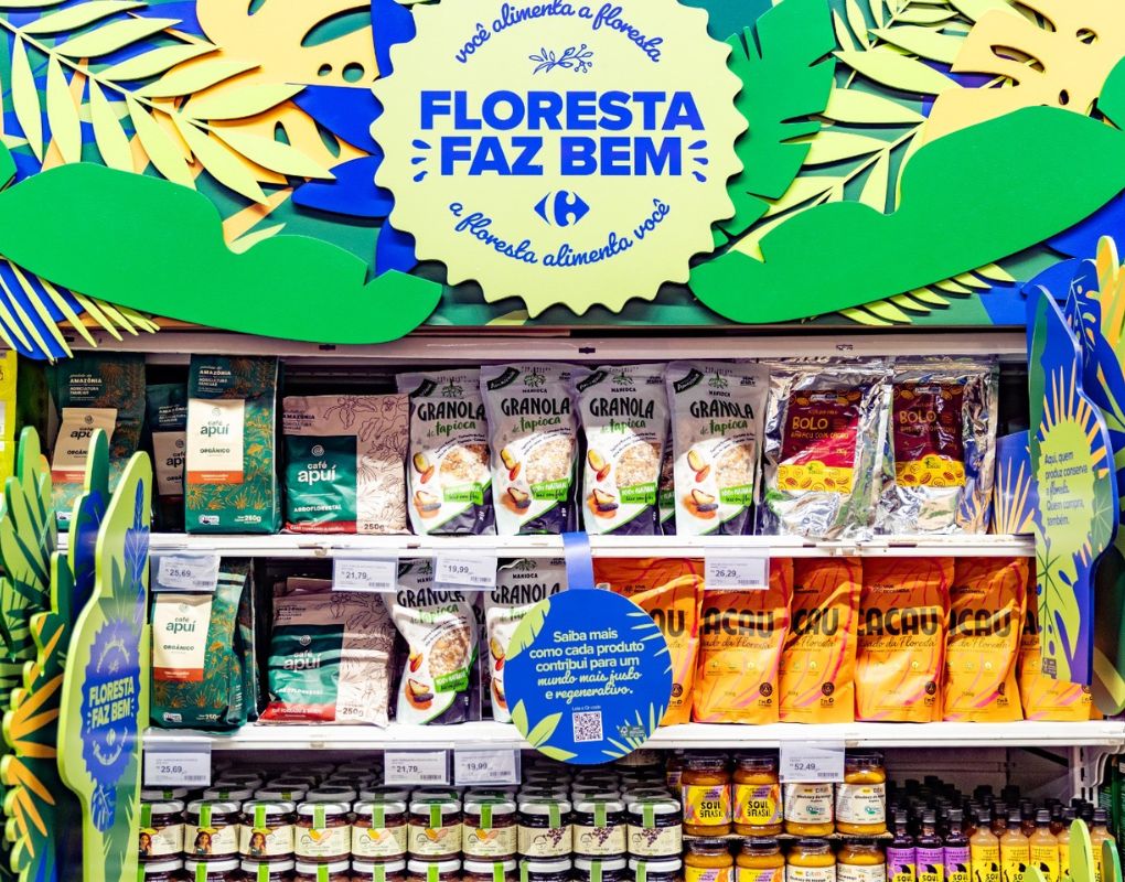 Featured image for “Grupo Carrefour Brasil lança gôndola com produtos feitos na Amazônia”