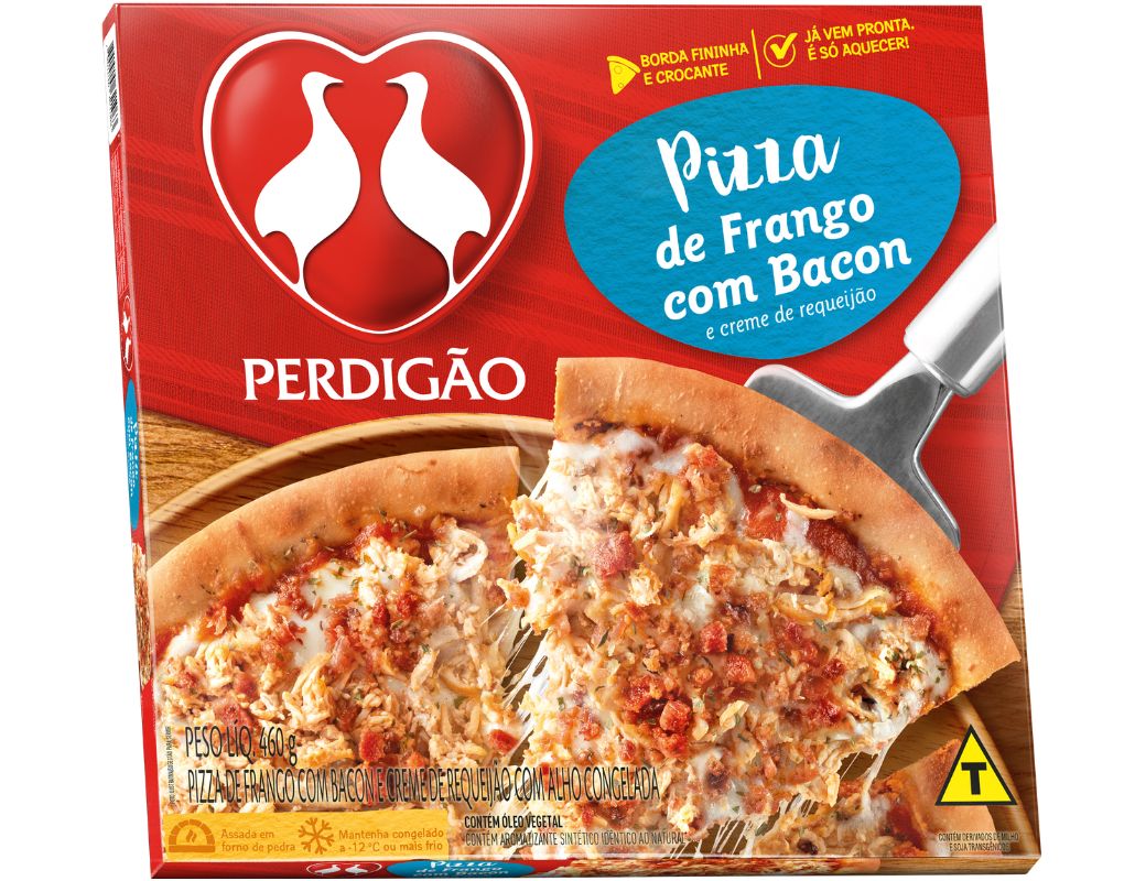 Featured image for “Perdigão lança Pizza Sabor Frango com Bacon e Creme de Requeijão”