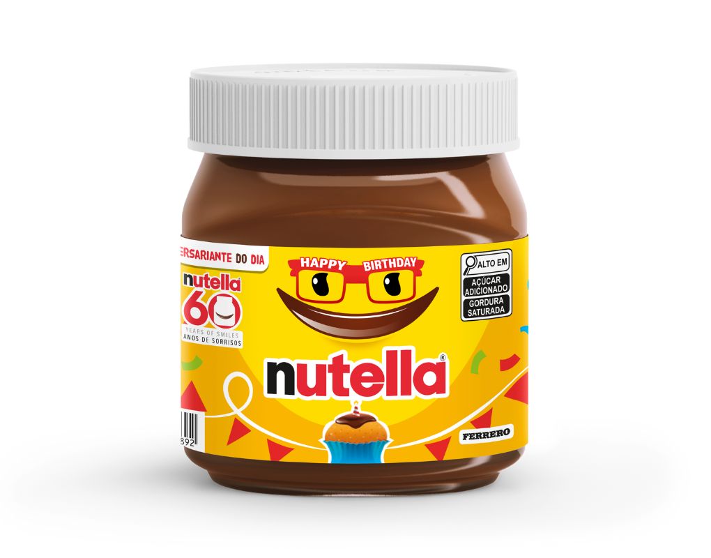 Featured image for “Nutella celebra 60 anos e lança embalagens exclusivas”