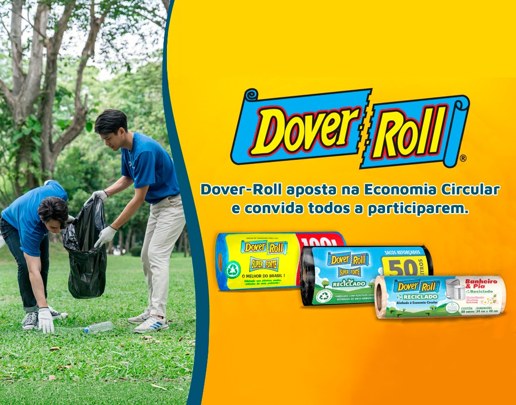 Featured image for “Dover-Roll abraça a Economia Circular e convida varejistas e consumidores a participarem da iniciativa”